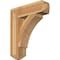 Ekena Millwork Thorton Craftsman Rough Sawn Bracket, Western Red Cedar, 6"W x 24"D x 28"H BKT06X24X28THR04RWR - alternate 1